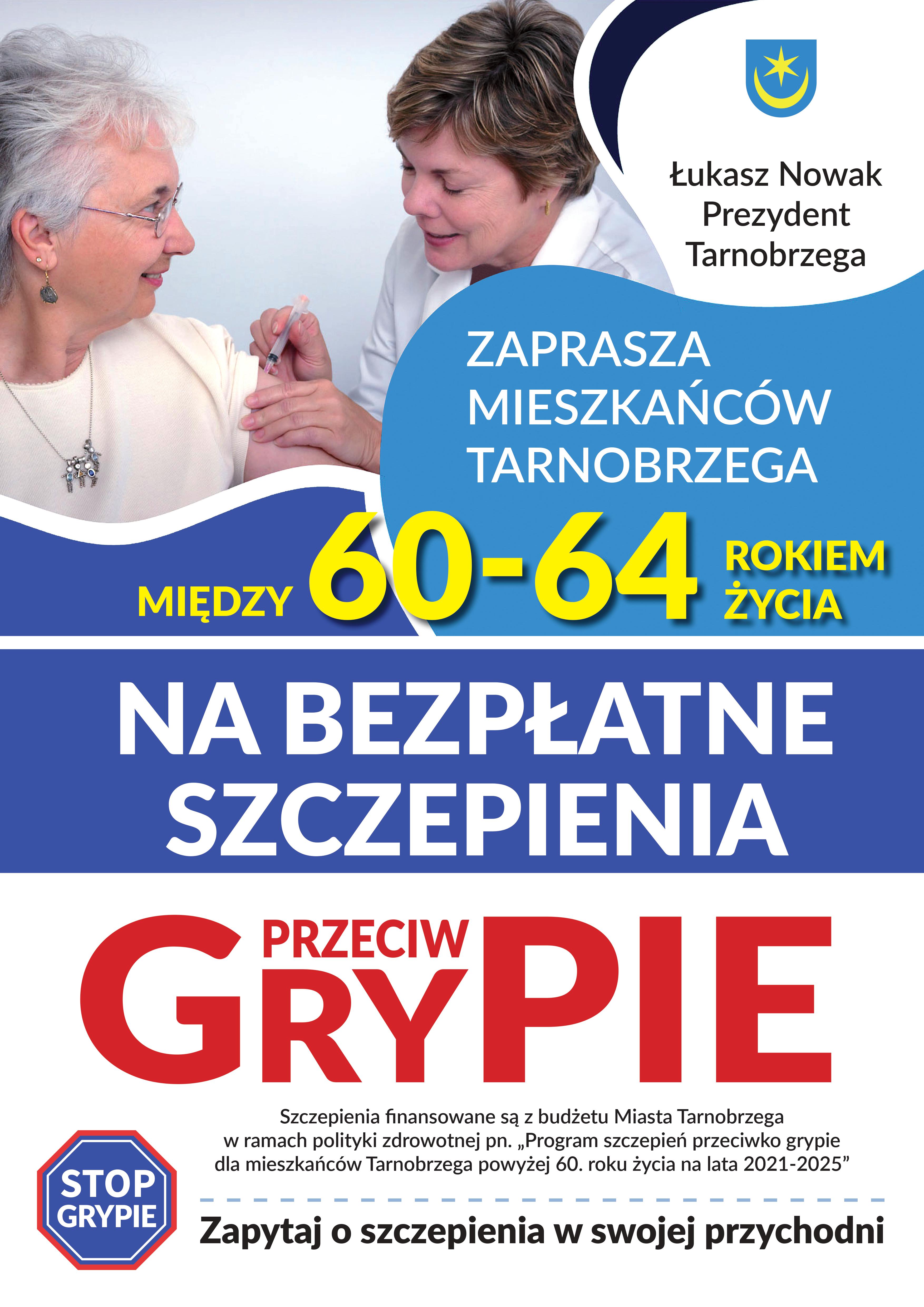 Bezpłatne szczepienia przeciwko grypie dla seniorów